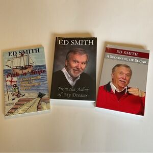 Ed Smith Books Set of 3 Newfoundland Humour, Biography, History Paperback